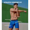imageSeparatec Mens Underwear with Pouch for balls Anti Chafing Underwear Men Athletic Sport Performance Long Boxer Briefs 3 PackA1  BlackBlueMaroon