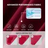 imageSeparatec Mens Underwear with Pouch for balls Anti Chafing Underwear Men Athletic Sport Performance Long Boxer Briefs 3 PackA1  BlackDark GrayMaroon