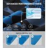 imageSeparatec Mens Underwear with Pouch for balls Anti Chafing Underwear Men Athletic Sport Performance Long Boxer Briefs 3 PackA1  Bright BlueBlackBlue Camo