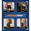 imageSeparatec Mens Underwear with Pouch for balls Anti Chafing Underwear Men Athletic Sport Performance Long Boxer Briefs 3 PackB1  Black