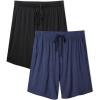 Heather Navy Blue/Black - Two Side Pockets