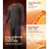imageDAVID ARCHY Mens Heavyweight Thermal Underwear for Extreme Cold Perfect for Harsh Winter from 10C to 5CDark Greyns24002