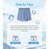 imageDAVID ARCHY Mens Underwear Bamboo Rayon Boxers for Men Breathable and Cool Mens Boxer Shorts with Button Fly 3 or 5 PackA5  BlueLight GreenHeather Gray