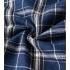 imageDAVID ARCHY Mens Pajama Pants Cotton Comfy Sleep Bottoms Lightweight Lounge Pants with Pockets Soft Sleepwear PJs 2 PackBlack PlaidNavy Blue Plaid