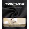 imageDAVID ARCHY Mens Pajama Shorts UltraSoft Cotton Sleep Shorts with Pockets Breathable ampamp Lightweight Lounge Sleepwear 2 PackBlackDark Gray