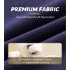 imageDAVID ARCHY Mens Pajama Shorts UltraSoft Cotton Sleep Shorts with Pockets Breathable ampamp Lightweight Lounge Sleepwear 2 PackBlackNavy Blue
