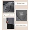 imageDAVID ARCHY Mens Pajamas Set Soft Cotton Long Sleeve Sleepwear Comfy Loungewear Pjs with PocketsDark Gray  Black