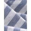 imageDAVID ARCHY Mens Pajamas Set Soft Cotton Long Sleeve Sleepwear Comfy Loungewear Pjs with PocketsHeather Navy Blue