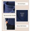 imageDAVID ARCHY Mens Pajamas Set Soft Cotton Long Sleeve Sleepwear Comfy Loungewear Pjs with PocketsNavy Blue  Black