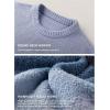 imageDAVID ARCHY Mens Pajamas Set UltraSoft Fleece Pajamas Lightweight ampamp Breathable Sleepwear Long Sleeve Lounge Set with PocketsNavy BlueGradientripple