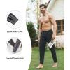 imageDAVID ARCHY Mens Pajama Pants 2 Pack Soft Cotton Lounge Sleep Bottoms with Pockets Elastic Waist and Cuffed AnklesDark GrayMoonlight Blue