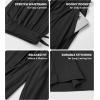 imageDAVID ARCHY Mens Pajama Pants Bamboo Rayon Lightweight Knit Sleep Bottoms Soft Lounge Pants with Pockets PJs 2 PackBlackNavy Blue