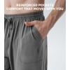 imageDAVID ARCHY Mens Pajama Pants Cotton Bottoms Soft Lightweight Loungewear with Drawstring and Pockets 2 PackDark GrayMoonlight Blue