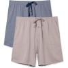 Heather Dark Blue/Brown