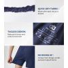 imageDAVID ARCHY Mens Boxer Shorts Underwear Quick Dry Breathable Mens Boxers Moisture Wicking Boxers for Men 3 or 5 PackMoonlight BlueDark GrayGray Violet