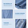 imageDAVID ARCHY Mens Boxers Soft Rayon Made from Bamboo Boxers for Men Pack Loose Underwear Cooling Mens Boxer ShortsDark BlueGray BlueBlack