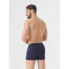 imageDAVID ARCHY Mens Trunks Underwear Cotton Modal Soft Breathable No Ride Up Pouch Underwear 34 or 6 PackBlackBrownish GrayNavy Blue3 Packa
