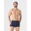 imageDAVID ARCHY Mens Trunks Underwear Cotton Modal Soft Breathable No Ride Up Pouch Underwear 34 or 6 PackBlackBrownish GrayNavy Blue3 Packa