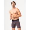 imageDAVID ARCHY Mens Trunks Underwear Cotton Modal Soft Breathable No Ride Up Pouch Underwear 34 or 6 PackBlackBrownish GreyNavy Blue  Cotton  With Fly 3 Pack