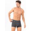 imageDAVID ARCHY Mens Trunks Underwear Cotton Modal Soft Breathable No Ride Up Pouch Underwear 34 or 6 PackBlackDark GrayNavy Blue3 Packf