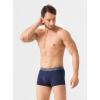 imageDAVID ARCHY Mens Trunks Underwear Cotton Modal Soft Breathable No Ride Up Pouch Underwear 34 or 6 PackBlackNavy BlueOlive Green3 Packc