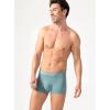 imageDAVID ARCHY Mens Trunks Underwear Cotton Modal Soft Breathable No Ride Up Pouch Underwear 34 or 6 PackDark GrayMoonlight BlueOlive Green3 Packd