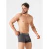 imageDAVID ARCHY Mens Trunks Underwear Cotton Modal Soft Breathable No Ride Up Pouch Underwear 34 or 6 PackDark GrayMoonlight BlueWine Red3 Packc