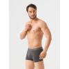 imageDAVID ARCHY Mens Trunks Underwear Cotton Modal Soft Breathable No Ride Up Pouch Underwear 34 or 6 PackDark GrayMoonlight BlueWine Red3 Packc