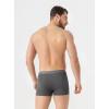 imageDAVID ARCHY Mens Trunks Underwear Cotton Modal Soft Breathable No Ride Up Pouch Underwear 34 or 6 PackDark GrayMoonlight BlueWine Red3 Packc