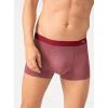 imageDAVID ARCHY Mens Trunks Underwear Cotton Modal Soft Breathable No Ride Up Pouch Underwear 34 or 6 PackHeather BlackHeather Navy BlueHeather Wine Red3 Packe