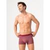 imageDAVID ARCHY Mens Trunks Underwear Cotton Modal Soft Breathable No Ride Up Pouch Underwear 34 or 6 PackHeather BlackHeather Navy BlueHeather Wine Red3 Packe