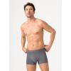 imageDAVID ARCHY Mens Trunks Underwear Cotton Modal Soft Breathable No Ride Up Pouch Underwear 34 or 6 PackHeather Dark DrayHeather Moonlight BlueHeather Olive Green3 Packe