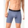 imageDAVID ARCHY Mens Trunks Underwear Cotton Modal Soft Breathable No Ride Up Pouch Underwear 34 or 6 PackMoonlight BlueWine RedOlive Green  Cotton  With Fly 3 Pack