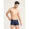imageDAVID ARCHY Mens Trunks Underwear Cotton Modal Soft Breathable No Ride Up Pouch Underwear 34 or 6 PackNavy BlueDark Gray4 Packg