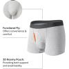 imageDAVID ARCHY Mens Underwear Boxer Briefs Breathable Soft MoistureWicking with Fly Underwear for Men MultipackF6 short Leg 35 Multicolor