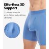 imageDAVID ARCHY Mens Underwear Boxer Briefs UltraSoft Micro Modal Breathable Comfortable with Fly Boxer Briefs for Men 3 PackBlueGreenYellow 65 With Fly
