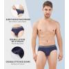 imageDAVID ARCHY Mens Underwear Briefs Rayon Made from Bamboo WickingMoisture Support Pouch Soft Underwear for Men 4 or 7 PackDark BlueGreenBlackPurple