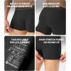 imageDAVID ARCHY Mens Underwear Moisture Wicking Breathable Rayon Made From Bamboo Seamless Underwear with Support Pouch 4 PackBlack With 35 Short Leg No Fly