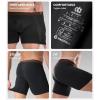 imageDAVID ARCHY Mens Underwear Moisture Wicking Breathable Rayon Made From Bamboo Seamless Underwear with Support Pouch 4 PackBlack With Fly