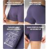 imageDAVID ARCHY Mens Underwear Moisture Wicking Breathable Rayon Made From Bamboo Seamless Underwear with Support Pouch 4 PackBlackDark GrayGray BlueGray Purple With 35 Short Leg No Fly