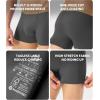 imageDAVID ARCHY Mens Underwear Moisture Wicking Breathable Rayon Made From Bamboo Seamless Underwear with Support Pouch 4 PackNavy BlueDark Gray With 35 Short Leg No Fly