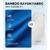 imageDAVID ARCHY Mens Underwear Rayon Made from Bamboo 7Pack WickingMoisture ampamp Cool Boxer Briefs with Support PouchAssorted Colors  65 in 7 Pack