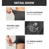 imageDAVID ARCHY Mens Underwear Ultra Soft Modal Support Pouch Trunks Moisture Wicking Boxer Briefs for Men MultipackBlackDark Gray35 No Fly