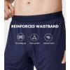 imageDAVID ARCHY Ultra Soft Modal Underwear Mens Boxer Shorts Loose Breathable Boxers for Men PackNavy BlueBlackDark Gray