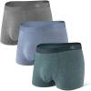 Heather Dark Dray/Heather Moonlight Blue/Heather Olive Green-3 Pack-e