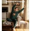 imageDAVID ARCHY Mens Pajamas Set UltraSoft Fleece Pajamas Warm Sleepwear Long Sleeve Lounge Set with PocketsGreen  Christmas Elk