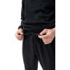 imageDAVID ARCHY Pajamas for Men Warm Pajamas Set Soft Cotton Men Sleepwear Winter Long Sleeve Top ampamp Bottoms PJsBlack