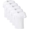 A6  5 Pack White - Crew Neck