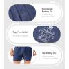 imageDAVID ARCHY Mens Boxer Shorts Bamboo Rayon Breathable ampamp Cool Boxer for Men Loose Fit Mens Underwear with Fly 3 or 5 PackBlackHeather Navy BlueHeather Moonlight Blue