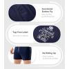 imageDAVID ARCHY Mens Boxer Shorts Bamboo Rayon Breathable ampamp Cool Boxer for Men Loose Fit Mens Underwear with Fly 3 or 5 PackMedium GrayDark GrayDark Blue